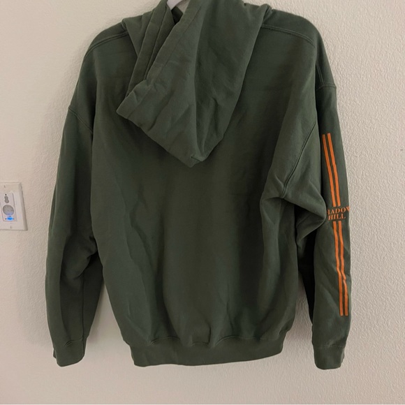 Shadow Hill | Green and Orange Hoodie - Picture 4 of 5